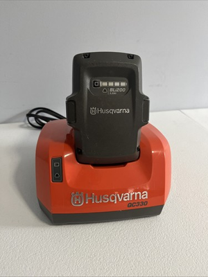 #ad Husqvarna BLi200 Battery And QC330 Charger Lithium 36v 5.2 Ah $150.00