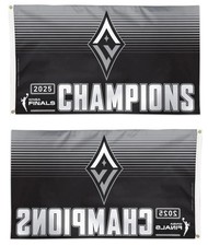Las Vegas Aces 2025 WNBA Champions 3x5 Foot Flag NWT Licensed Basketball Banner