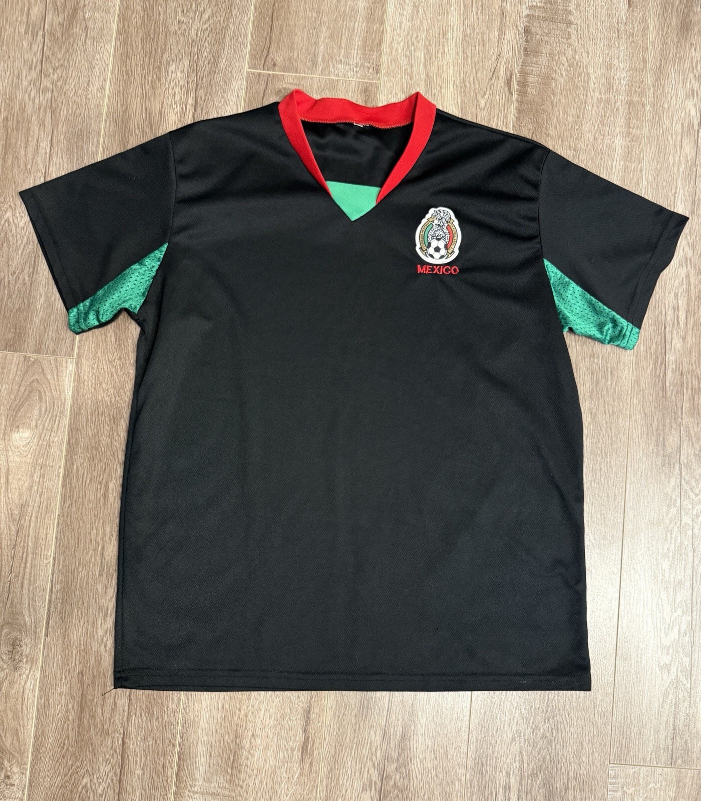 Mexico Soccer Jersey Medium Black