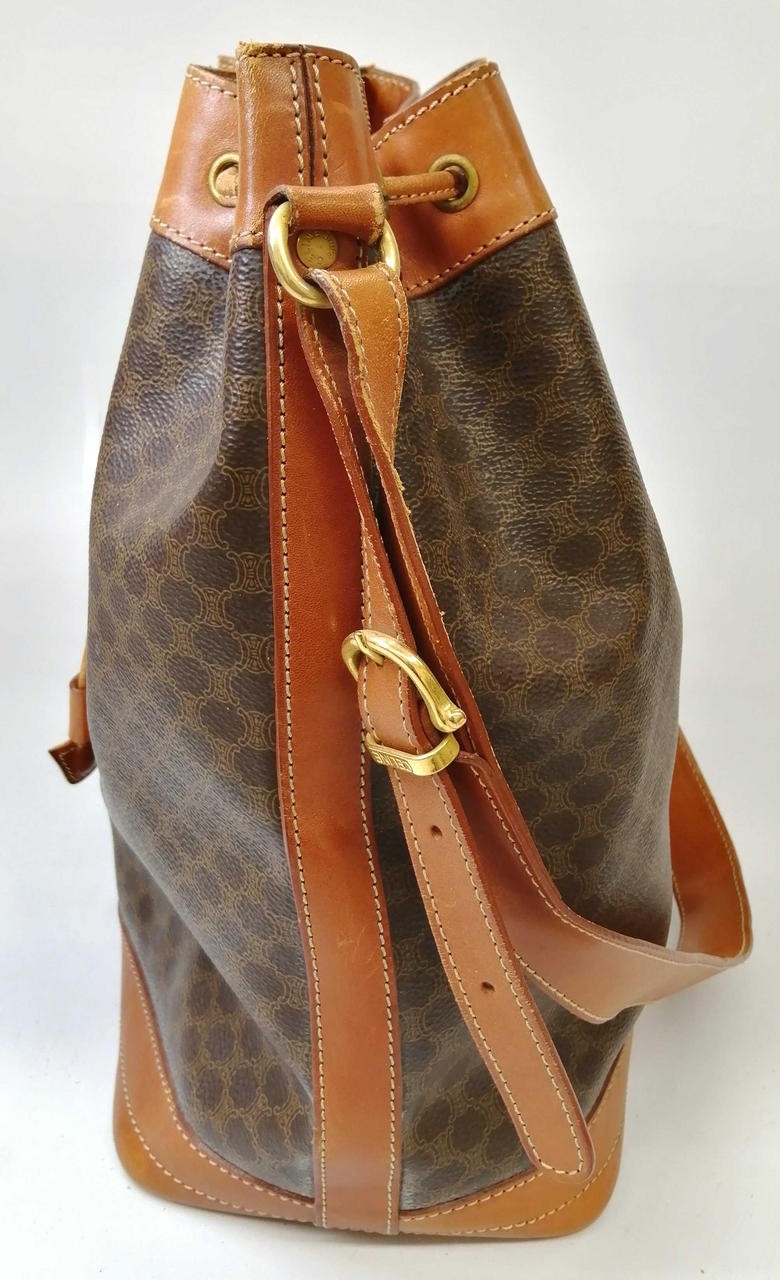 Drawstring One Shoulder Bag Model Macadam Pattern… - image 2