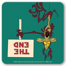 Logoshirt&reg; Looney Tunes Untersetzer, Coyote 10x10cm (The End)