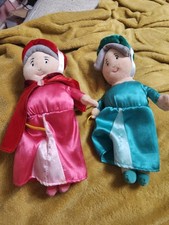 2 Disney Sleeping Beauty Good Fairy  Plush Do...