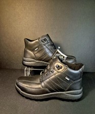 Hotter Hiking Boots Men’s UK 6 Black Leather Gore-Tex Waterproof Walking New