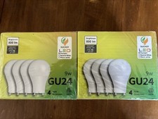 8 Non Dimmable Twist  Lock: GU24 Led Light Bulb- 9W 60W 5000K Daylight