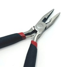 Chain Nose Jewelry Pliers, Non-Slip Grip - US Seller