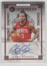2019 Panini Chronicles Apprentice Signatures Red Chris Clemons #AP-CCL Auto 1u6