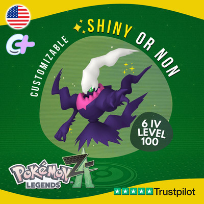 Darkrai   Shiny or Non Shiny 6 IV Pokémon Legends Z-A Custom Competitive ZA Z A