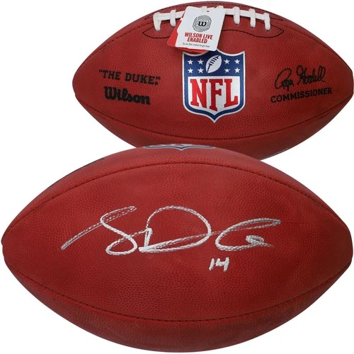 Sam Darnold Minnesota Vikings Signed Duke Game Football