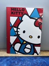Vintage Hello Kitty Top-Spiral Notebook 8.5" x 10" 100 Sheets - New - 2011