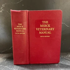 the merck veterinary manual book, by editorial board, 1979 Hardcover
