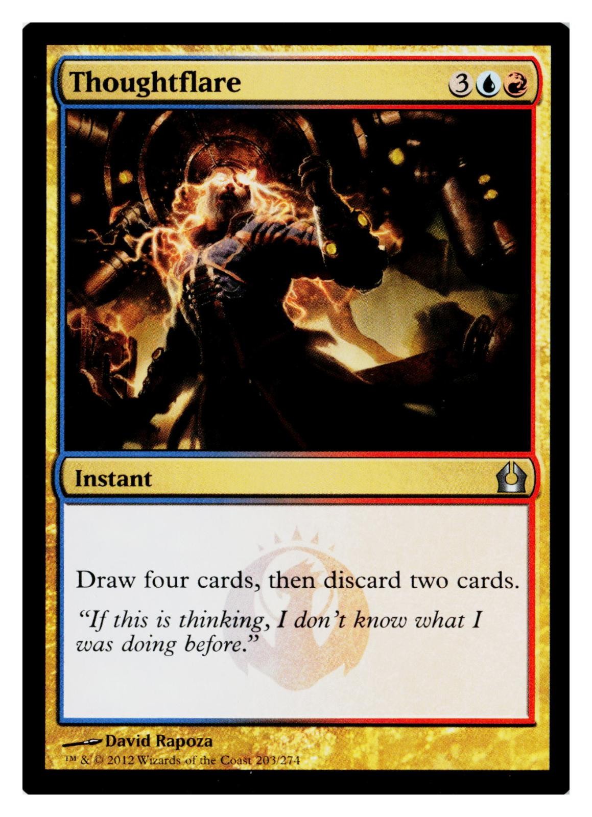 Thoughtflare 203 Uncommon Return to Ravnica Magic: The Gathering Near Mint