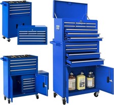 13-Drawer Double Doors Handle Rolling Tool Ch...