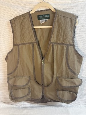 Avid Outdoor Brand Khaki Hunting/Fishing Vest, Sz M (38-40)