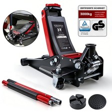 Trolley Jack 3 Ton Tonne Low Profile Hydraulic Floor Lifting Car Van Garage
