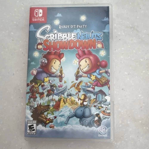 WB Games Scribblenauts Showdown Multiplayer Puzzle Action Nintendo Switch Game