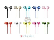 Sony MDR-EX155 Wired In-Ear Headphones Stereo Earbuds 8 Colors Light Weight New