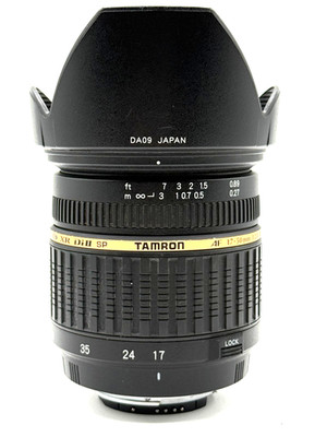 Tamron SP 17-50mm f/2.8 XR Di II LD IF Lens Nikon F Mount Tested Hood