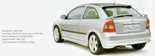 RARE IRMSCHER REAR SPOILER WING FOR OPEL VAUXHALL ASTRA G