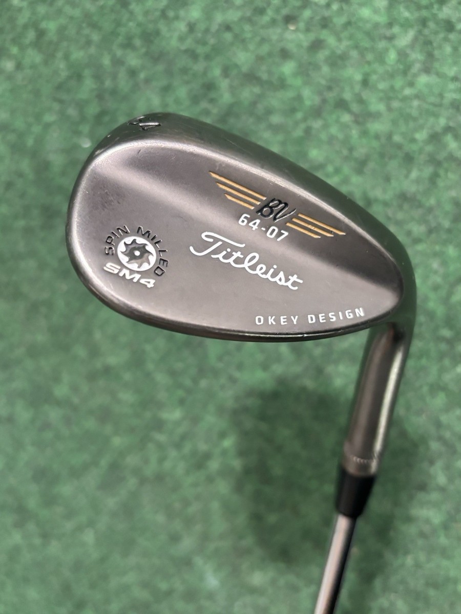 Titleist Vokey SM4 Lob Wedge RH Black Nickel Golf Pride Grip