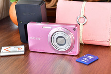     Excellent 5 SONY Cyber-Shot DSC-W350 Pink Digital Camera Japanese Only