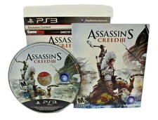 Jeu PS3 Assassin's Creed 3 Special Edition PAL - Version Ubisoft, Boîte Et Manuel, Bon état