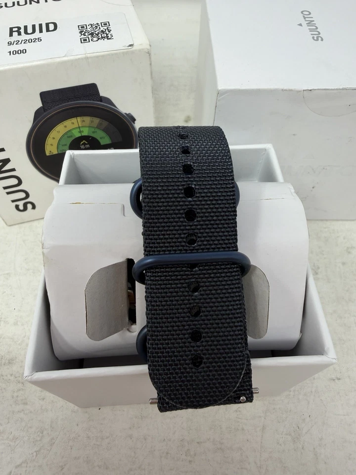 Suunto 9 Baro Ultra Endurance GPS Watch - Granite Blue Titanium - Model OW183 - Image 3 of 4