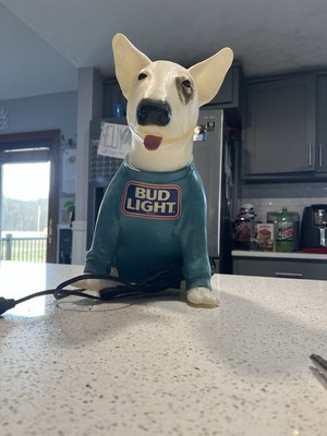 1986 Spuds Mackenzie Bud light bar light | eBay