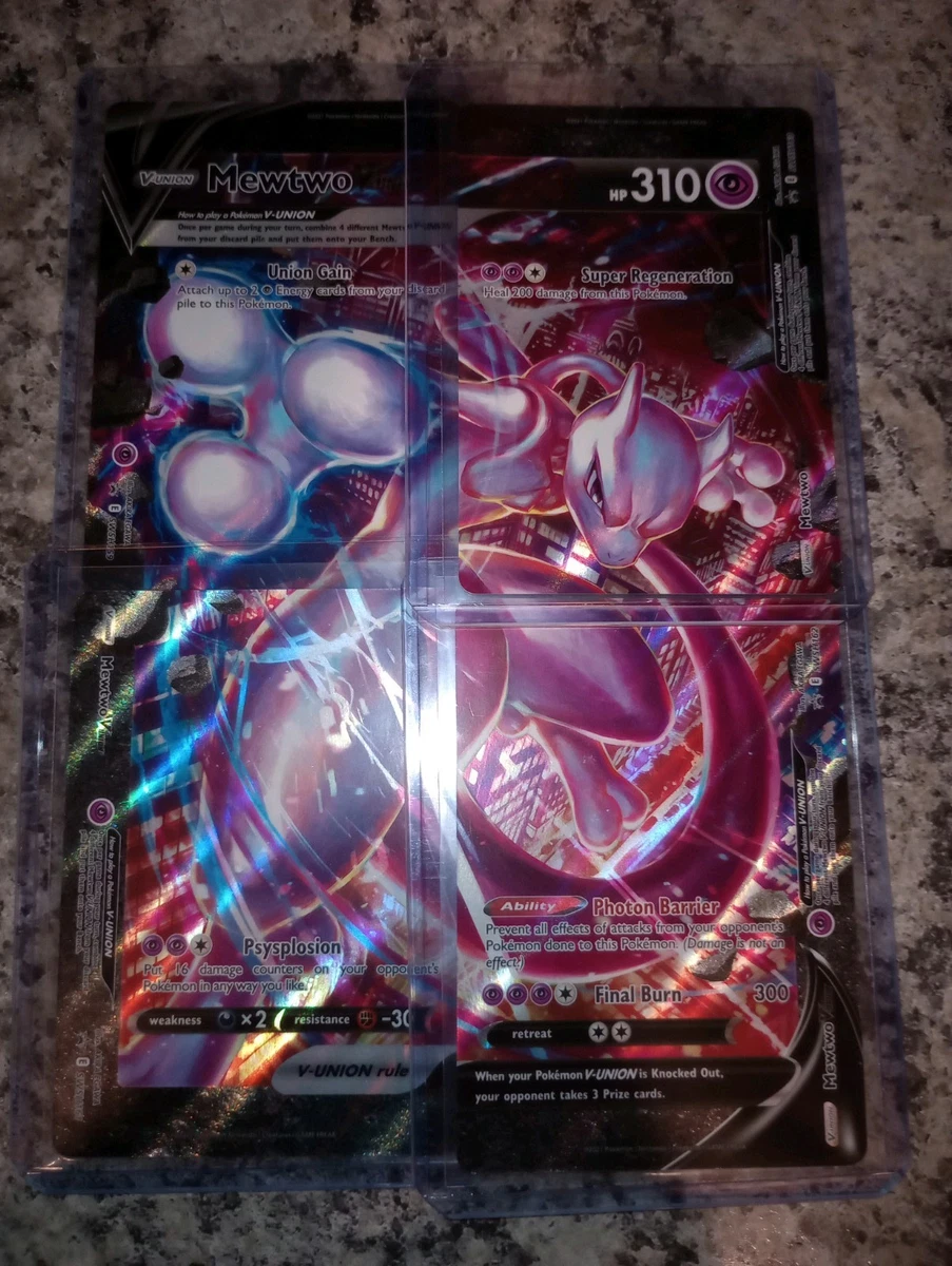 Mewtwo V-Union Pokémon TCG Cards for sale | eBay