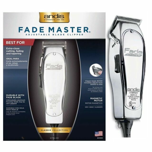 difference between andis master and fade master