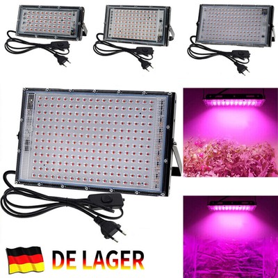 LED Pflanzenlampe 300W Profi Grow Light Vollspektrum Pflanzenlicht Wachstumslamp