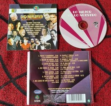 LO MEJOR DE LO NUESTRO 2001 CD RAY SEPULVEDA India TITO NIEVES Tony Vega