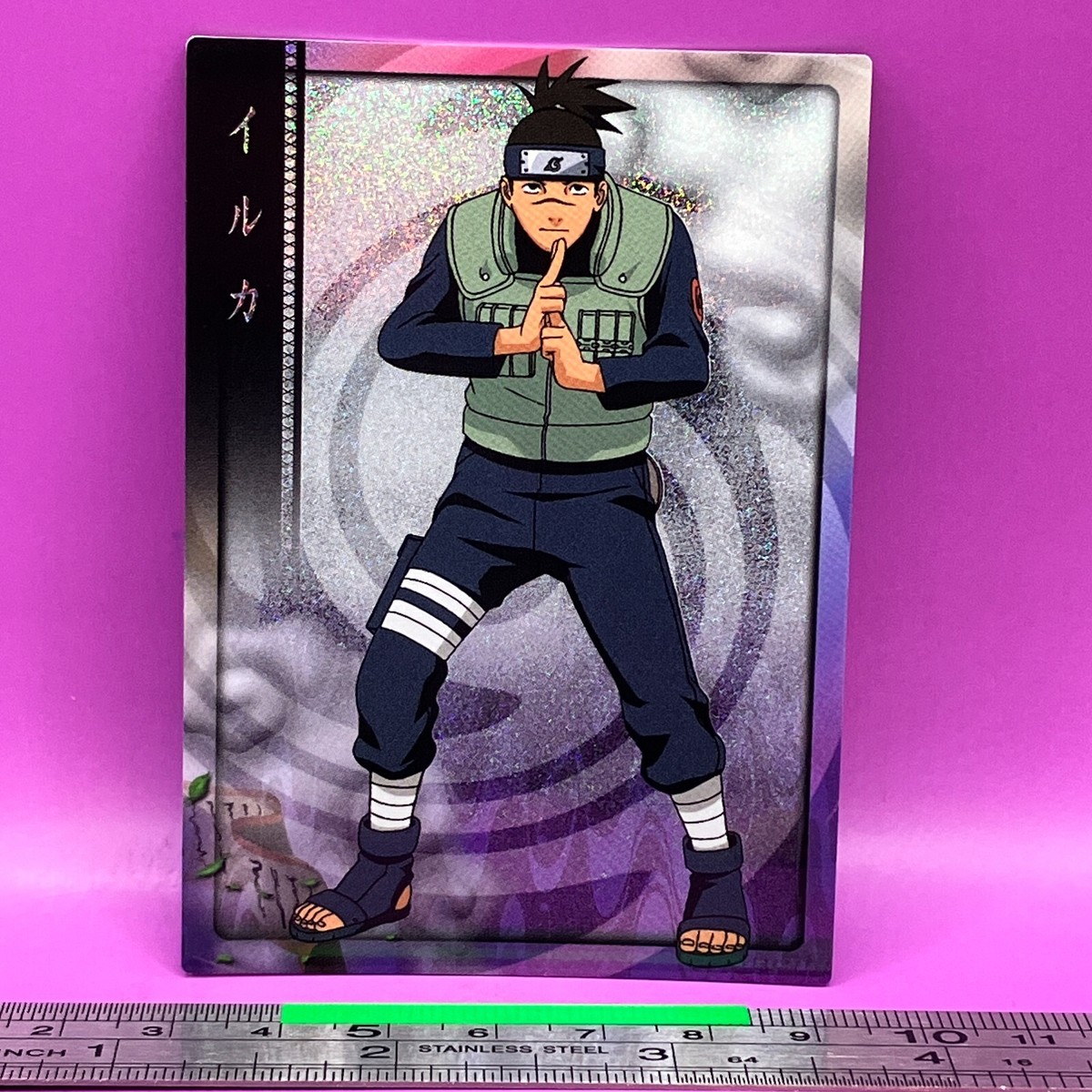 Iruka Umino SP-05 Holo NARUTO Oversized Card 2003 ENSKY TCG