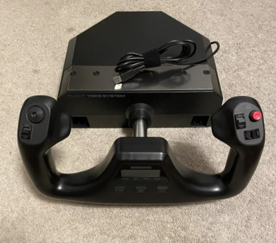 Logitech G Flight Simulator Yoke System with Throttle Quadrant
