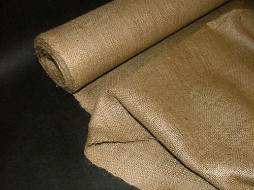 72" Wide Budget 10oz Hessian Rough Sacking Fabric Natural - Per Metre - Foto 7