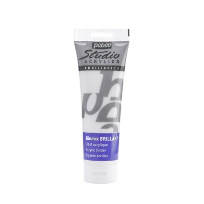 Pebeo Studio Glanz Bindex Acryl Binder medium & Collage 250ml