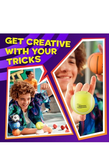 Original ZZZOPA Basketball Slam Dunk Fidget Stress Ball Mini Spin Bounce Throw - Picture 3 of 6