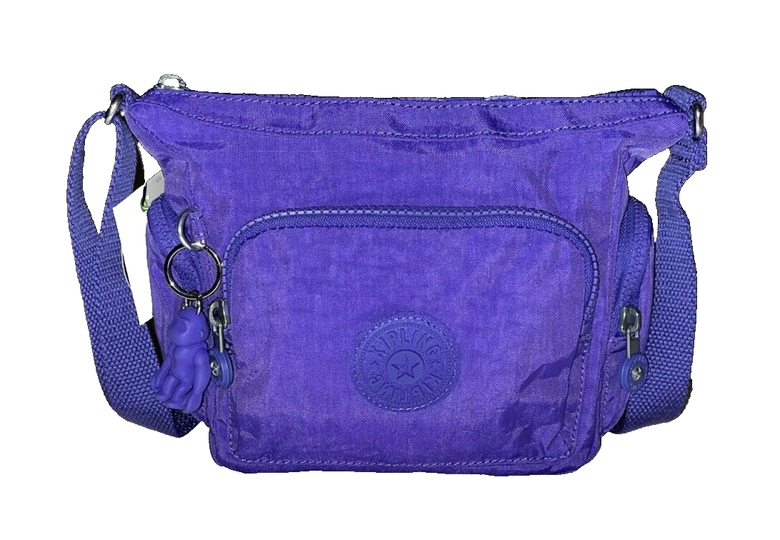 NWT Kipling GABBIE MINI Shoulder Crossbody Bag LAVENDER NIGHT KI3057