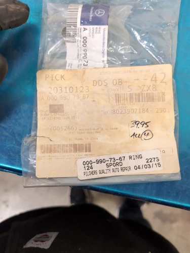 EGR Line Gasket-Genuine EGR Line Gasket WD Express 000 990 73 67 - Picture 2 of 3