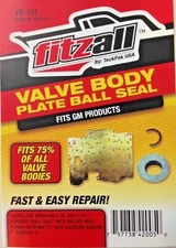 .For 700R4 4L60E Valve Body Check Ball Plate FitZall TeckPak VB-101