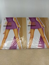 2 Pairs Vintage 90s Taiwanese De Paree Hose Nylons Black Sheer Stockings Tights