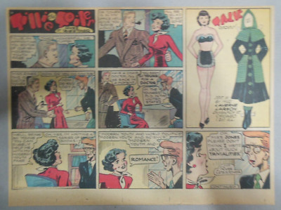 Tillie The Toiler Paper Doll by Russ Westover 11/28/1948 Size: 11 x 15 inches