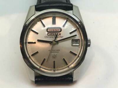 時計 CITIZEN ChronoMaster AutDate 33jewels CITIZEN Chronomaster Day Date 33 Jewels Automatic Winding Vintage