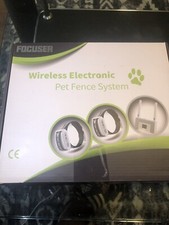 Electric Wireless Dog Fence System, Pet Containment System for 2 Dogs and Pets