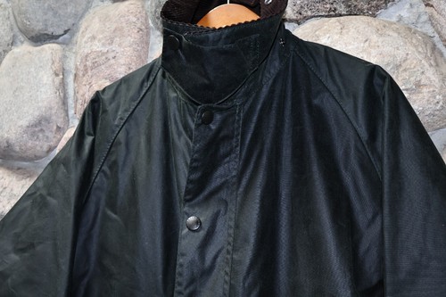 Abrigo Chaqueta Barbour Clásico Bedale Cera Verde Salvia MWX0018SG95 $435 Nuevo Talla 52 - Imagen 7 de 8