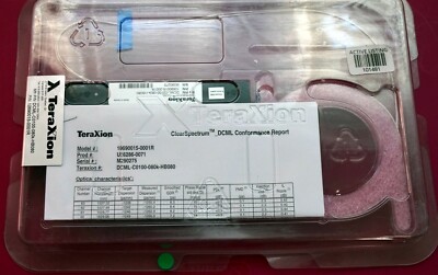 Brand New TeraXion Dispersion Compensation DCML CO100-080K-HB080