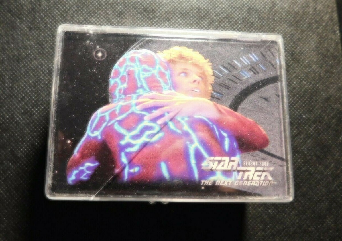 STAR TREK THE NEXT GENERATION CARDS NOS 313-420, MISSING 314