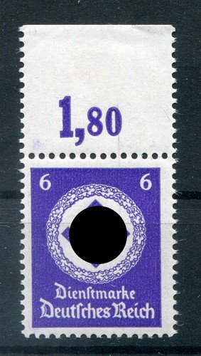 Dr-Dienst 169aPOR Upper Margin MNH Unstamped (80518