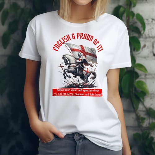 Camiseta Día de San Jorge Orgullosa de la Reforma Inglesa Fiesta Celebración - Imagen 2 de 11