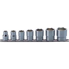 Koken Rs3400w7 38 Sq. Dr. Socket Set Whitworth 18-12 6 Point 7 Pieces