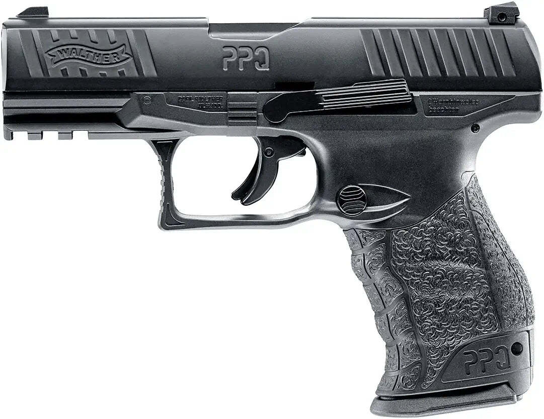 Umarex T4E CO2 Blowback Walther PPQ Black .43 cal Paintball 